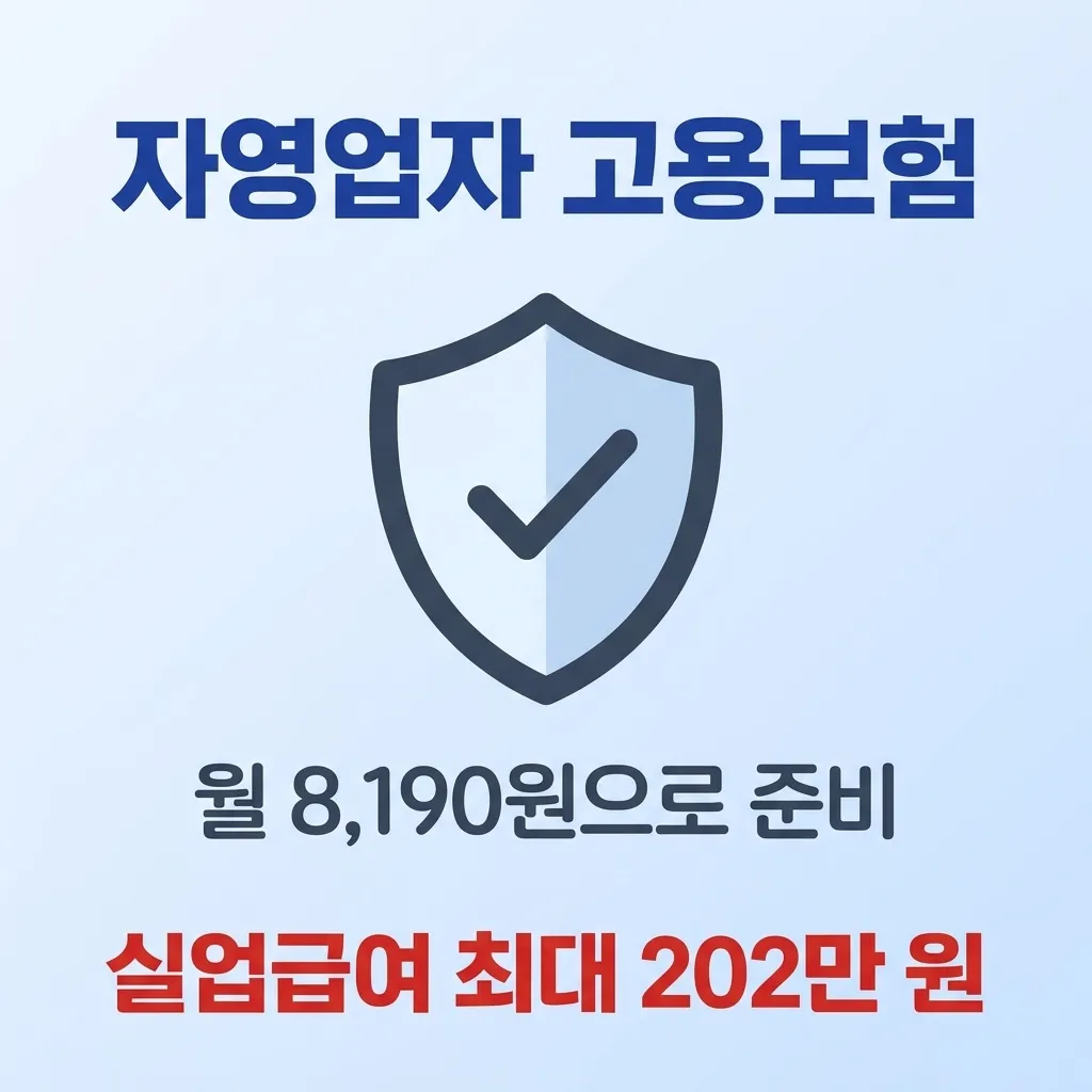 자영업자 고용보험 가입 방법, 실업급여 받으려면 필수다 제도 안내