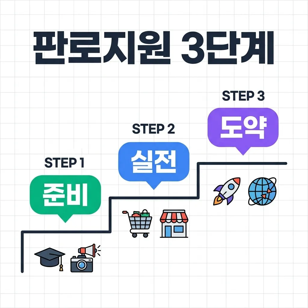 소상공인 온라인 판로지원사업 준비 실전 도약 단계별 구조