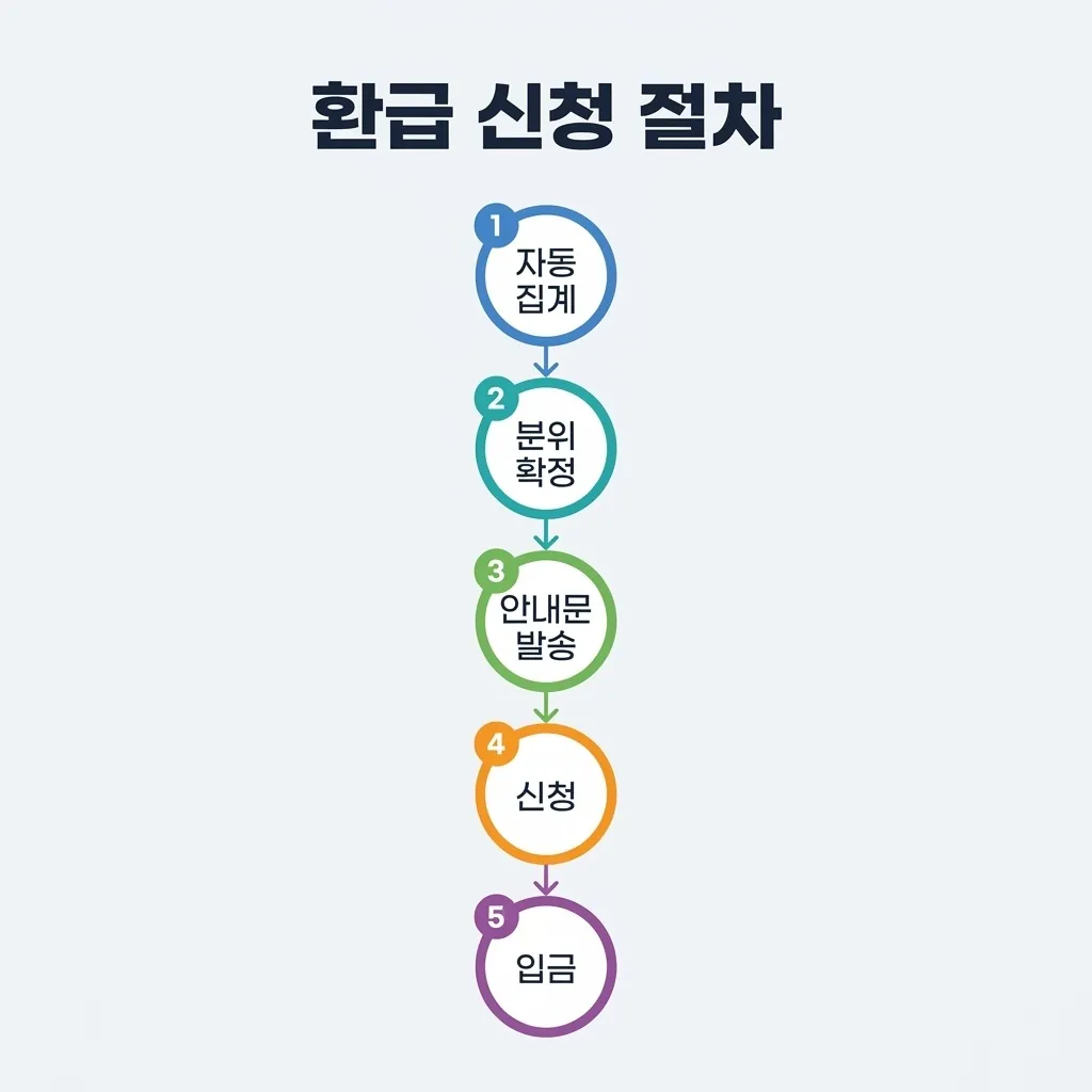 본인부담상한제 환급 신청 단계별 절차
