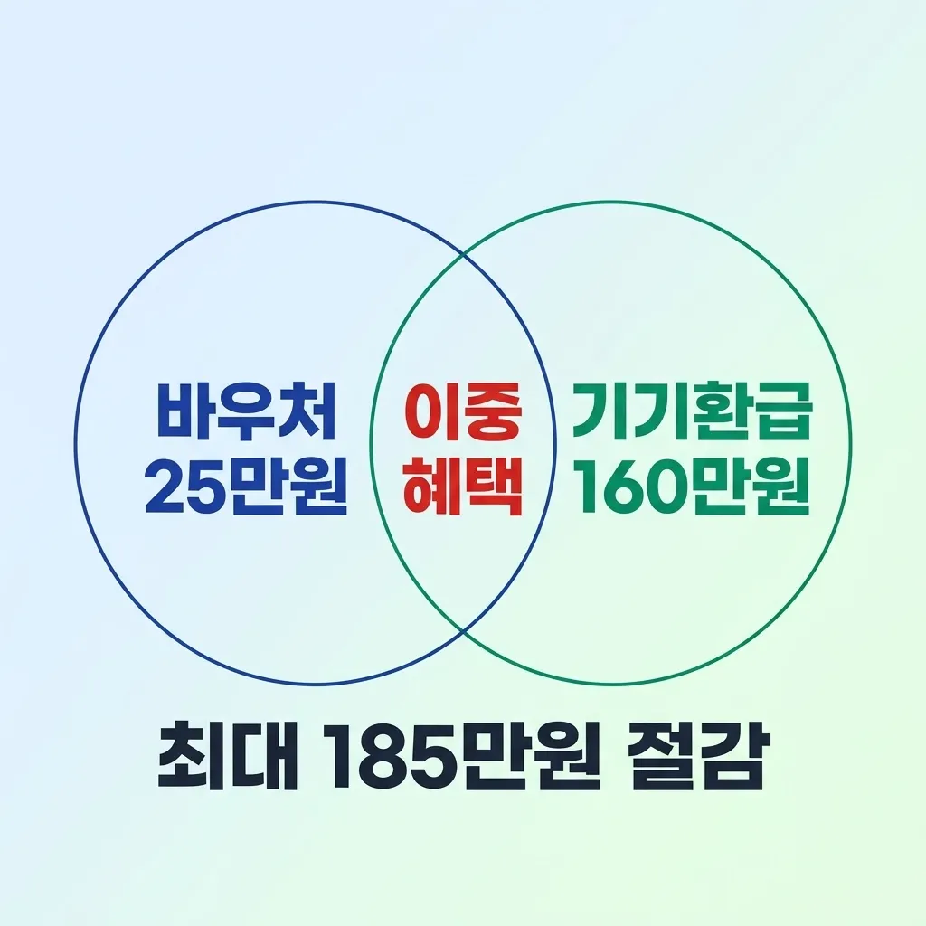 경영안정 바우처와 고효율기기 환급 이중 혜택 전략