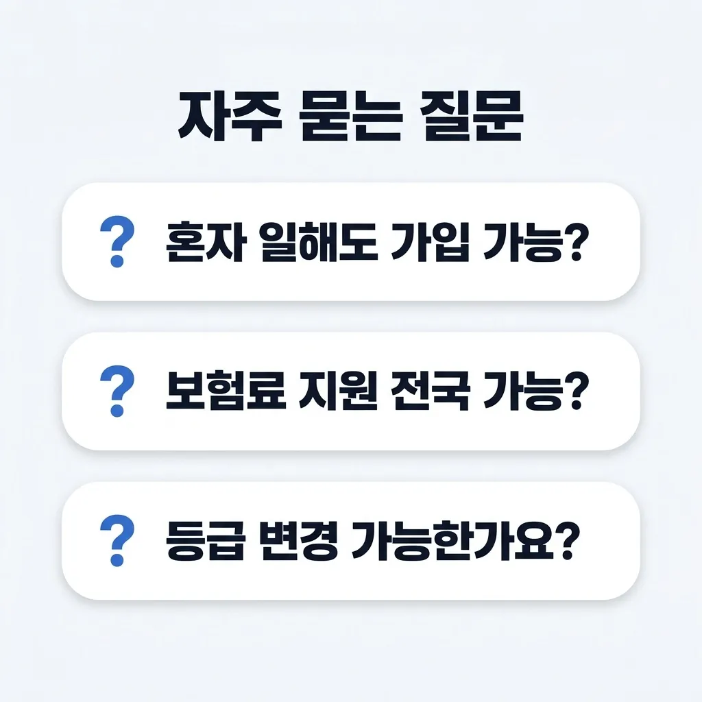 자영업자 산재보험 자주 묻는 질문 모음