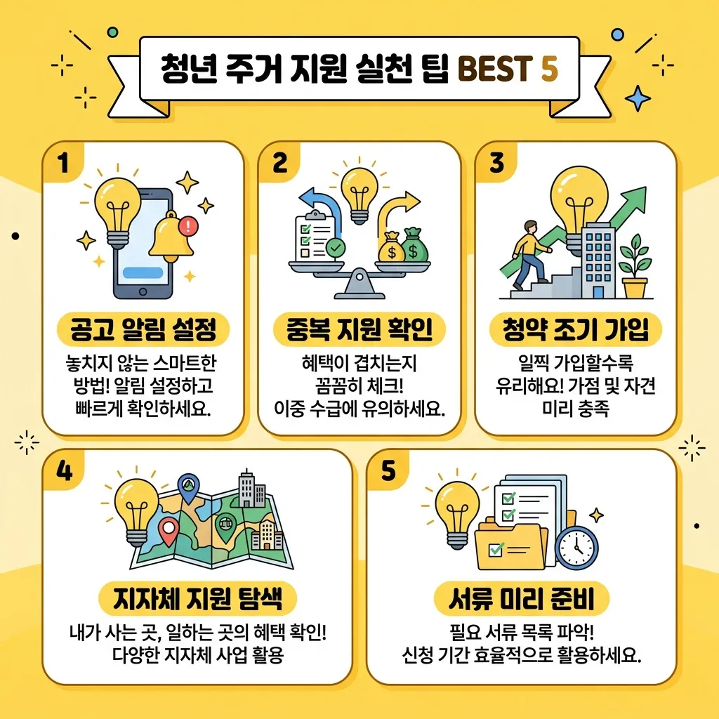 청년 주거지원 청약저축 가입 전략과 혜택 안내