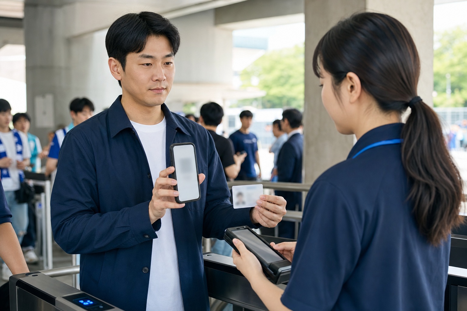 예매자 본인확인은 계정, 이름, 증빙이 맞아야 안전합니다 내용을 설명하는 관련 이미지
