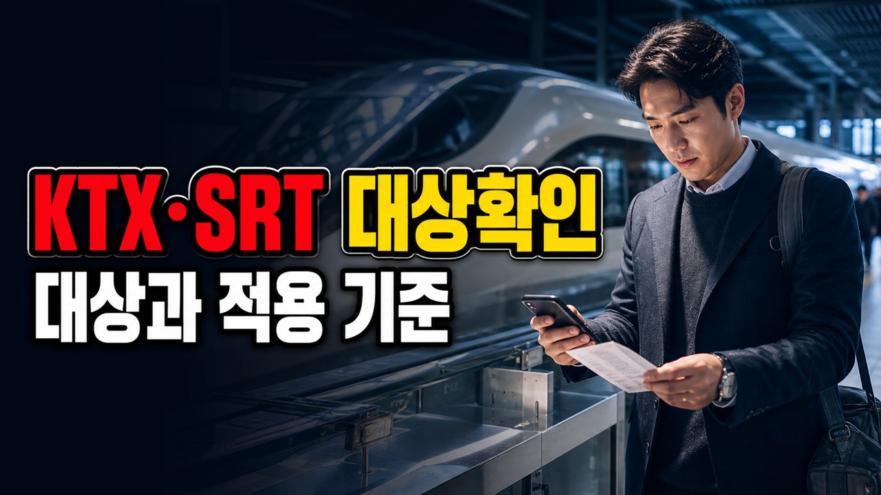 비회원·외국인도 KTX·SRT 2개월 전 예매 대상일까? 관련 핵심 정보를 상징적으로 보여주는 썸네일 이미지