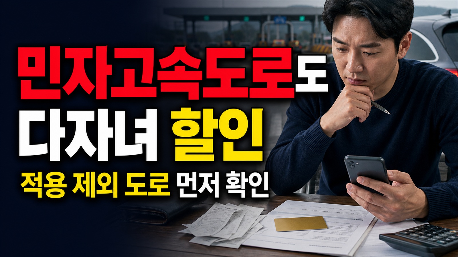 민자고속도로도 다자녀 할인이 될까? 적용 제외 도로 먼저 확인 관련 핵심 정보를 상징적으로 보여주는 썸네일 이미지
