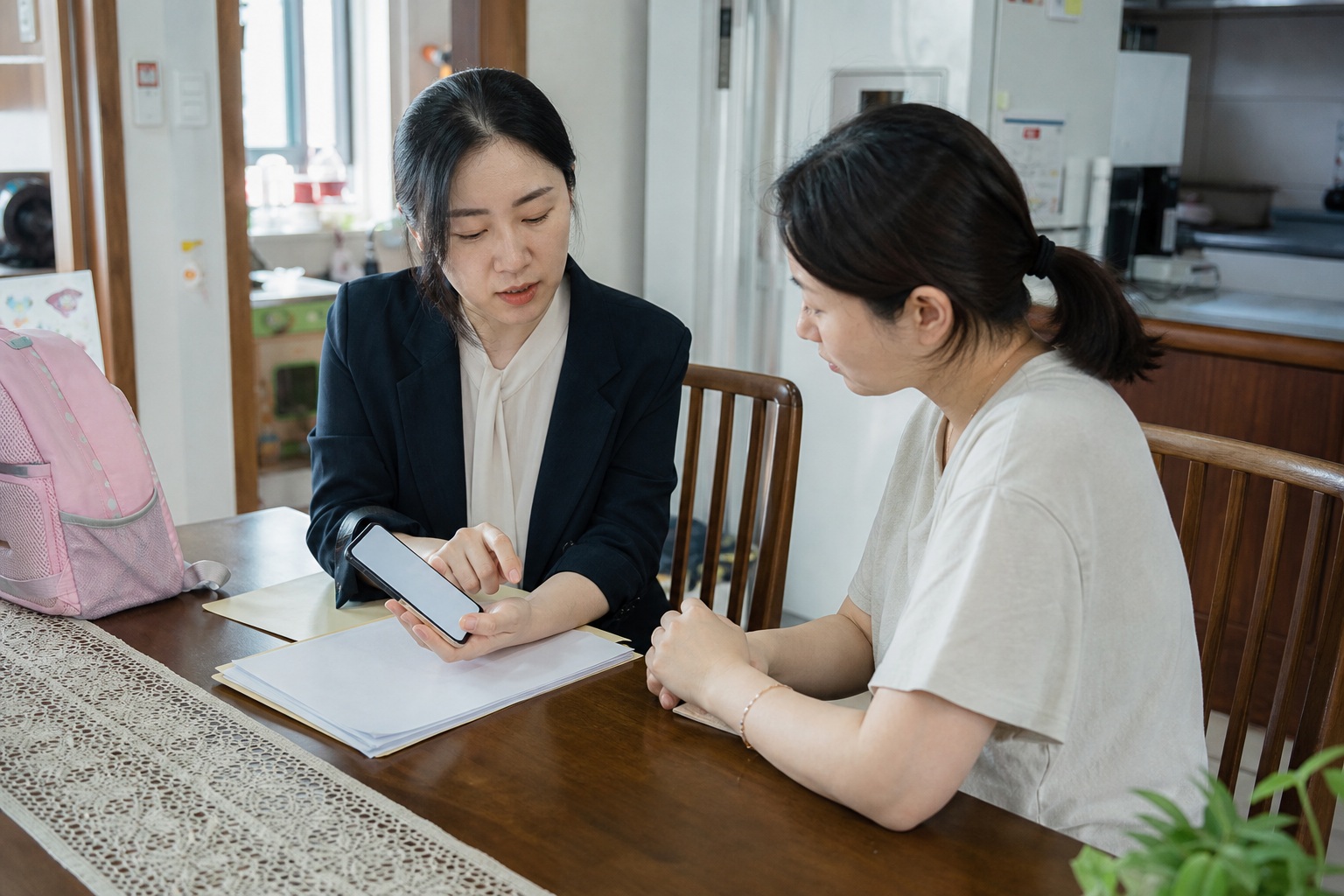 가정위탁보호 책정 여부를 확인하는 기준 내용을 설명하는 관련 이미지