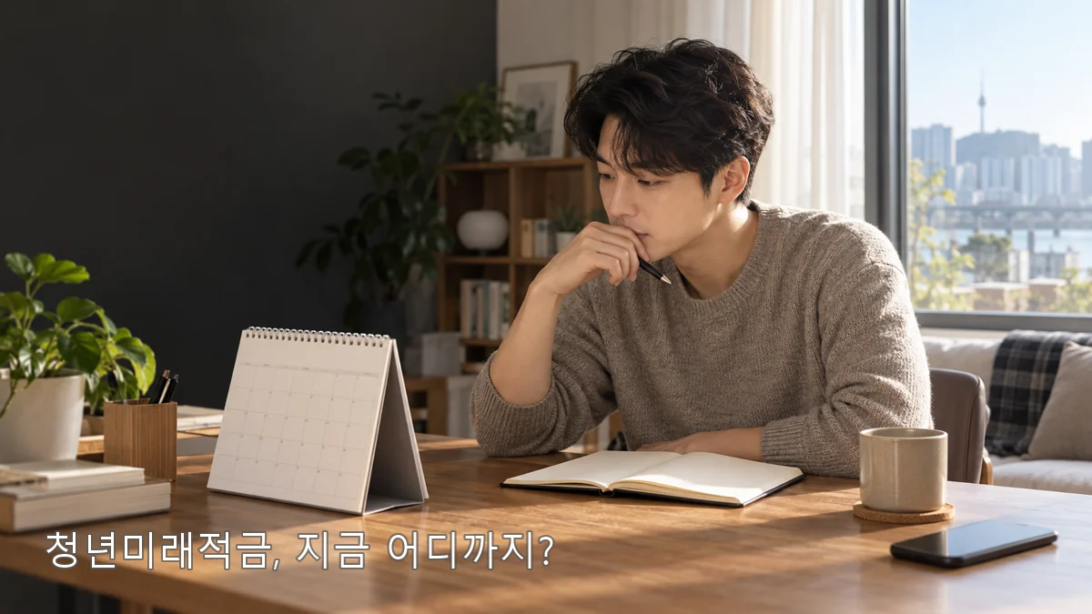 청년미래적금 8월 7일 이후 2차 신청과 계좌 개설 일정을 확인하는 청년